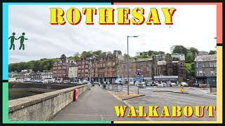 Rothesay Town  Walkabout  Isle of Bute Scotland [upl. by Iv840]