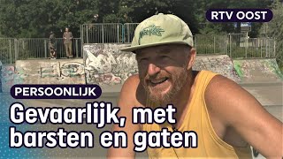 Erwins skatepark in Zwolle dreigt te verloederen  RTV Oost [upl. by Queen]