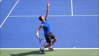 ATP Tennis Serve Slow Motion Compilation 2020  Federer  Nadal  Sampras [upl. by Spark]