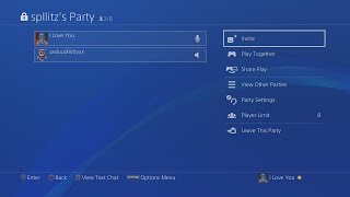 How to Use Party Chat on PS4 [upl. by Otti852]