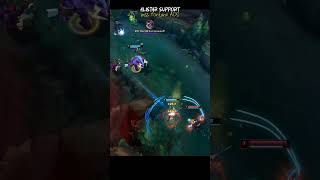 Miss Fortune Quadra Kill Alistar support lol leaguetiktok leagueoflegends [upl. by Aihtnic]