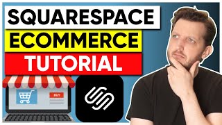 SQUARESPACE ECOMMERCE Tutorial 🎯 Getting started with your online shop [upl. by Mag]