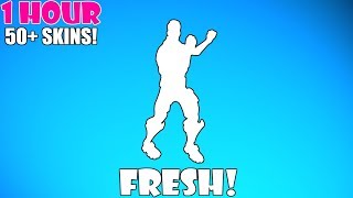 FORTNITE FRESH DANCE 1 HOUR [upl. by Enylekcaj]