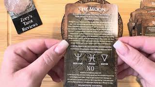 Learning Tarot Cards Review and Flip Through Timeno [upl. by Ciredec965]