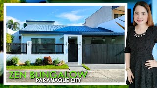 New 5bedroom Bungalow for Sale in BF Homes Paranaque House Tour 95 [upl. by Mackenzie]