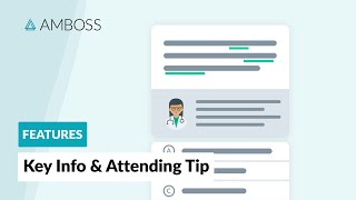 AMBOSS Features Key Info amp Attending Tip [upl. by Alleon57]