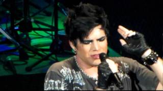 Adam Lambert  HD  Soaked  River Rock Casino  Richmond Vancouver BC Canada [upl. by Reerg628]