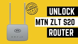 How to Unlock and Decode Your ZLT S20 MTN 4g Router [upl. by Asiilanna531]