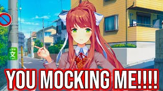 MC INSULTS Monika  DDLC MOD  Foreign Relations ACT 1 Part 5 [upl. by Tselec]