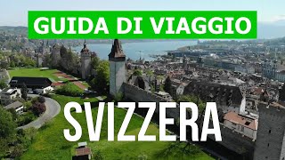 Viaggio in Svizzera  Berna Lucerna Zurigo Losanna Ginevra  Video 4k  Svizzera cosa vedere [upl. by Laroy]