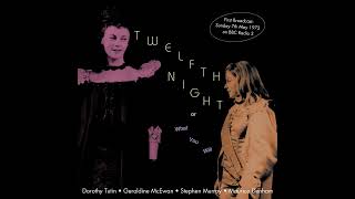 radio drama  twelfth night 1972  shakespeare [upl. by Eilahtan549]