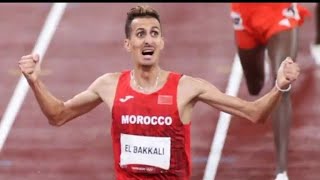 Soufiane El Bakkali wins Mens 3000m Steeplechase Race at Olympics Paris 2024 winning Gold Morocco [upl. by Olenolin]