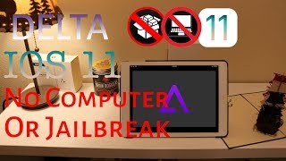 Get Delta Emulator FREE iOS 11 NO JAILBREAK NO COMPUTER [upl. by Kcub]