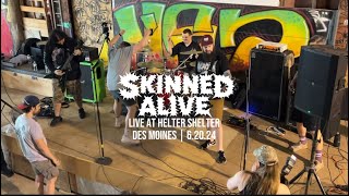 Skinned Alive Full Set Live at Helter Shelter Des Moines 62024  Death in the Midwest [upl. by Yukio]