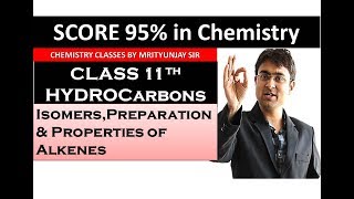 Hydrocarbons  Alkenes amp its preparations Part 6 [upl. by Anikat]