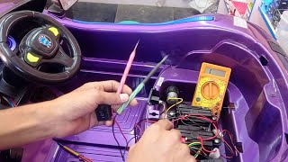 How To Repair Kids Car Common Faults  Battery Operated Cars Common Problems7 star led  video 38 [upl. by Nahor484]