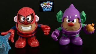 Mr Potato Head Marvel SpiderMan amp Green Goblin from Hasbro [upl. by Hazlett279]