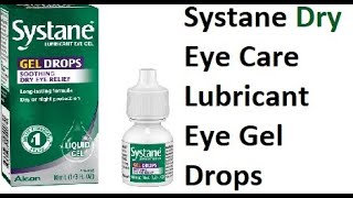 Systane Dry Eye Care Lubricant Eye Gel Drops [upl. by Garfinkel]