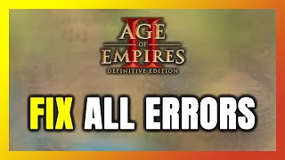 How to FIX Age of Empires 2 All Errors [upl. by Nicodemus]