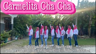 Carmelita Cha ChaBeginner by Mabdala LDchoreo pooikuan MY feb 2023 [upl. by Catima]