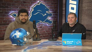 Penei Sewell previews Lions at Chargers ahead of Week 10 trip to LA  Twentyman in the Huddle Ep 68 [upl. by Weismann]