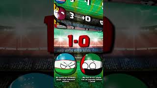 UZBEKISTAN vs EMIRATOS ARABES JORNADA 4 Eliminatorias AFC countryballs [upl. by Ahsercul232]