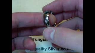 Tungsten Ring Scratch Test [upl. by Corabel280]