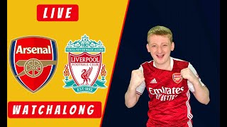 ARSENAL vs LIVERPOOL  LIVE STREAMING  Premier League  Football Watchalong [upl. by Elleiad]