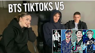 BTS TIKTOK COMPILATIONS  Reaction [upl. by Einiffit]