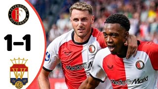 Feyenoord Vs Willem II 11 All Goals Results Extended Highlights amp Analysis [upl. by Stephanus]