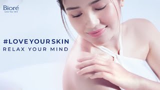 RELAX YOUR MIND WITH BIORE BODY FOAM LOVEYOURSKIN [upl. by Anahsohs]