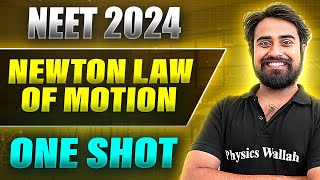 NEWTON LAW OF MOTION in 1 Shot FULL CHAPTER COVERAGE ConceptsPYQs  Prachand NEET 2024 [upl. by Pucida]