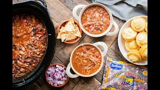 Slow Cooker Chicken Chili [upl. by Duile]