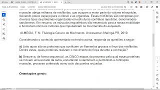 a Liste quais são as proteínas que contituem os filamentos grossos e finos das miofibrilas Dentre [upl. by Herr]