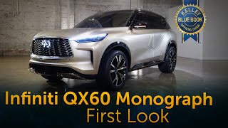 Infiniti QX60 Monograph  First Look [upl. by Dleifrag]