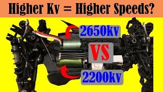 Does Increasing the Motor Kv value Increase an RC Cars Top Speed [upl. by Johnathon145]