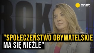 Dominika Długosz po debacie quotŚwiat za Rokquot społeczeństwo obywatelskie ma się nieźle  OnetNews [upl. by Natalia]