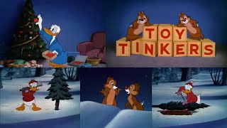 Toy Tinkers 1949  Chip n Dale vs Donald Duck [upl. by Aiva149]