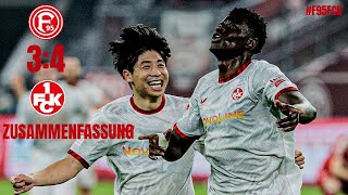 Fortuna Düsseldorf  1 FC Kaiserslautern 34 Zusammenfassung 2 Bundesliga 202425 [upl. by Meris106]