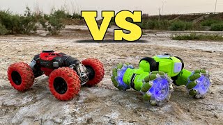 RC Double Sided Car vs Double Sided Stunt Car  RC Stunt Car  RC Car [upl. by Pronty]