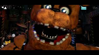 Withered Freddy Jumpscare From Ultimate Custom Night In Movil [upl. by Essirahc959]