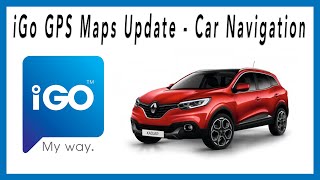 IGO PRIMO GPS MAPS UPDATE CAR NAVIGATION [upl. by Trillby735]