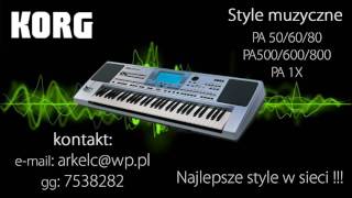 Suknie kolorowe 2016 KORG PA 50 [upl. by Willett]