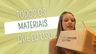 MATERIAIS PARA INICIAR NA CERÂMICA FRIA [upl. by Attezi]