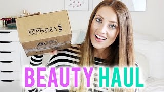 Beauty Haul Hourglass Becca DryBar Becca  More  vlogwithkendra [upl. by Lerat429]