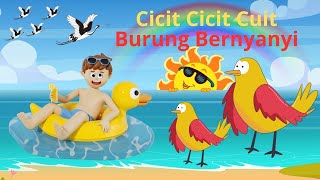 Cicit Cicit Cuit Burung Bernyanyi  Lagu Anank Indonesia [upl. by Nwahsed]