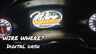 WIREWHERE Digital dash for the integra [upl. by Yrallam]