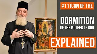 The ICON of the Dormition of the Mother of God explained The Assumption of the Blessed Virgin Mary [upl. by Drain]