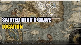 Sainted Heros Grave Location Elden Ring [upl. by Mcclure451]