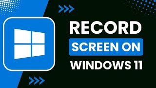 Record Screen Windows 11  How to Screen Record in Windows [upl. by Egap223]